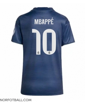 Billige Fotballdrakt Real Madrid Kylian Mbappe #10 Replika Bortedrakt Dame 2025-26 Kortermet Billige Fotballdrakt Real Madrid Kylian Mbappe #10 Replika Bortedrakt Dame 2025-26 Kortermet